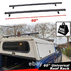 60 Pickup Topper Ladder Rack Camper Shell Roof Rack for Van Trailer Truck Cap