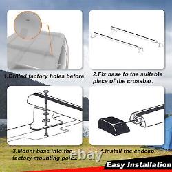 60 Pickup Topper Ladder Rack Camper Shell Roof Rack for Van Trailer Truck Cap