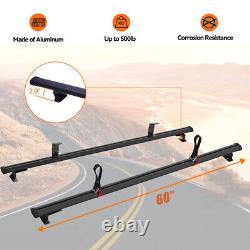 60 Truck Cap Topper Ladder Roof Van Rack for Kayak Canoe Lumber Pipe 500lbs CA