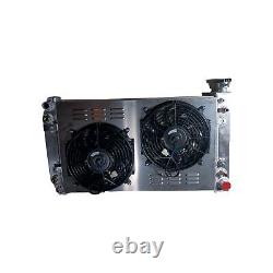 622 3 Row Radiator+Shroud Fan For 1988-99 Chevy Truck GMC C/K C1500 C2500 C3500