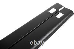 6.5Ft Truck Bed Rail Caps for 2002-2009 Dodge Ram 1500 2500 3500 (Set of 2) Blac