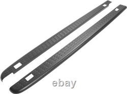 6'6 Truck Bed Rail Caps Cover Compatible with 2007-2014 Chevy Chevrolet Silv