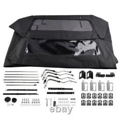 6ft Soft Topper For 2005-2015 Tacoma Double Cab Truck Bed Cap Camper Shell