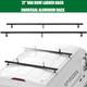 72truck Cap&topper Ladder Roof Rack Adjustable Van Rack For Kayak Canoe Lumber