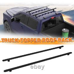 72Truck Cap&Topper Ladder Roof Rack Adjustable Van Rack for Kayak Canoe Lumber