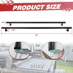 72Truck Cap&Topper Ladder Roof Rack Adjustable Van Rack for Kayak Canoe Lumber
