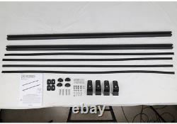 72Truck Cap&Topper Ladder Roof Rack Adjustable Van Rack for Kayak Canoe Lumber