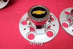 73-87 Chevrolet C Truck Blazer Suburban 2 Wheel Drive Rally Nos Gm Center Caps