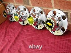 73-91 Chevrolet C/r Truck Blazer Suburban Nos 5 Lug Nos Gm Rally Center Caps