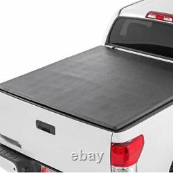 8ft Lock 4-Fold Truck Tonneau Bed Caps Cover Hardware For 07-13 Toyota Tundra