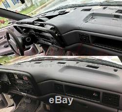 94-97 Dodge Ram Molded ABS Dash Cover Cap Skin Overlay Medium Quartz Light Grey