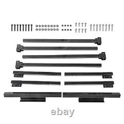 AA-Racks Model X-TCR Universal Truck Caps & Topper Ladder Rack 2 Bar Adjustable