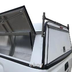 AA-Racks Model X-TCR Universal Truck Caps & Topper Ladder Rack 2 Bar Adjustable