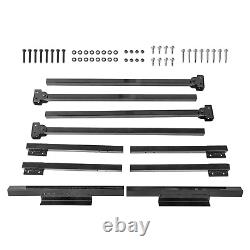 AA-Racks Model X-TCR Universal Truck Caps & Topper Ladder Rack 2 Bar Ladder Rack