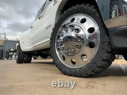 ALCOA CLASSIC 22 RIMS TIRE WHEELS FOR DUALLY TRUCK CAP ADAPTERS With35125022 TIRE