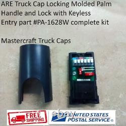 ARE Truck Cap Locking Molded Palm Handle and Lock with Keyless Entry PA-16828W