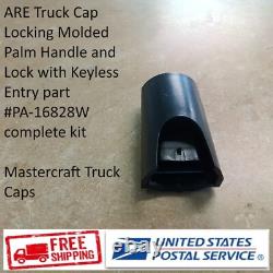 ARE Truck Cap Locking Molded Palm Handle and Lock with Keyless Entry PA-16828W