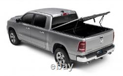 ARE Truck Caps PA-DC428 Hard Tilt-Up/ Hard Manual Retractable Matte Black Powder