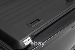 ARE Truck Caps PA-DC428 Hard Tilt-Up/ Hard Manual Retractable Matte Black Powder