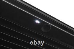 ARE Truck Caps PA-DC428 Hard Tilt-Up/ Hard Manual Retractable Matte Black Powder