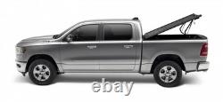 ARE Truck Caps PA-DC474 Hard Tilt-Up/ Hard Manual Retractable Matte Black Powder