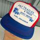 A&j Trailer Truck Big Rig Arkansas Mesh Trucker Vtg Snapback Baseball Hat Cap