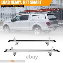 Adjustable 53 Truck Cap Topper Rack Ladder Roof Rack for Ford Transit Universal