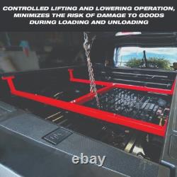 Adjustable Truck Bed Lifter Box Lift for Pickup Beds 595lb Cap (26510)