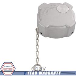 Aluminum 1/4 Turn Diesel Fuel Cap NON Locking NEW For Freightliner Trucks