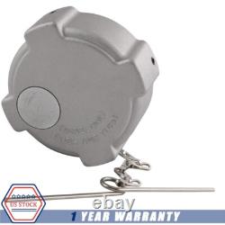 Aluminum 1/4 Turn Diesel Fuel Cap NON Locking NEW For Freightliner Trucks