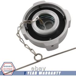 Aluminum 1/4 Turn Diesel Fuel Cap NON Locking NEW For Freightliner Trucks