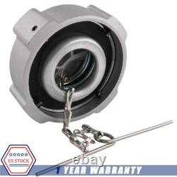 Aluminum 1/4 Turn Diesel Fuel Cap NON Locking NEW For Freightliner Trucks