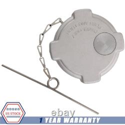Aluminum 1/4 Turn Diesel Fuel Cap NON Locking NEW For Freightliner Trucks