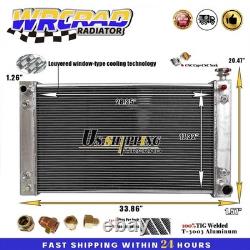 Aluminum Radiator for 1988-1999 Chevy C/K1500 2500 3500 Truck 5.0L-7.4LAT MT