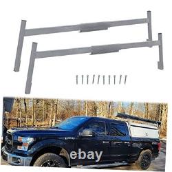 Aluminum Truck Cap & Topper Ladder Roof Rack for Pickup Camper Shell