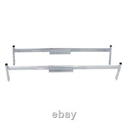 Aluminum Truck Cap & Topper Ladder Roof Rack for Pickup Camper Shell