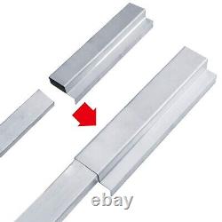 Aluminum Truck Cap & Topper Ladder Roof Rack for Pickup Camper Shell
