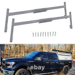 Aluminum Truck Cap & Topper Ladder Roof Rack for Pickup Camper Shell