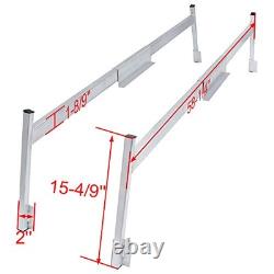 Aluminum Truck Cap & Topper Ladder Roof Rack for Pickup Camper Shell