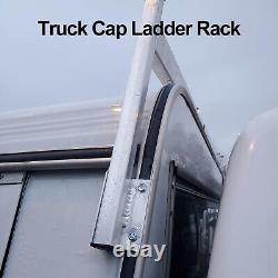 Aluminum Truck Cap & Topper Ladder Roof Rack for Pickup Camper Shell