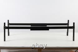 Aluminum Truck Cap&Topper Ladder Roof Rack for Pickup Camper Shell Black Upgrade