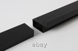 Aluminum Truck Cap&Topper Ladder Roof Rack for Pickup Camper Shell Black Upgrade