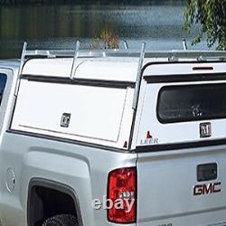 Aluminum Truck Cap & Topper Ladder Roof Rack for Pickup Camper Shell Heavy Duty