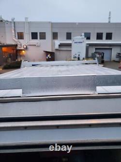 Aluminum Truck Cap & Topper Ladder Roof Rack for Pickup Camper Shell Heavy Duty