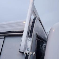 Aluminum Truck Cap & Topper Ladder Roof Rack for Pickup Camper Shell Heavy Duty