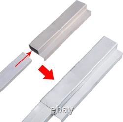 Aluminum Truck Cap & Topper Ladder Roof Rack for Pickup Camper Shell Heavy Duty