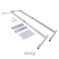 Aluminum Truck Cap & Topper Ladder Roof Rack for Pickup Camper Shell Heavy Duty