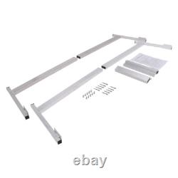 Aluminum Truck Cap & Topper Ladder Roof Rack for Pickup Camper Shell Heavy Duty