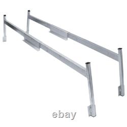 Aluminum Truck Cap & Topper Ladder Roof Rack for Pickup Camper Shell Heavy Duty
