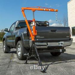 Apex HMC-1000 Hydraulic Hitch-Mount Pickup Truck Jib Crane 1,000 lb Cap